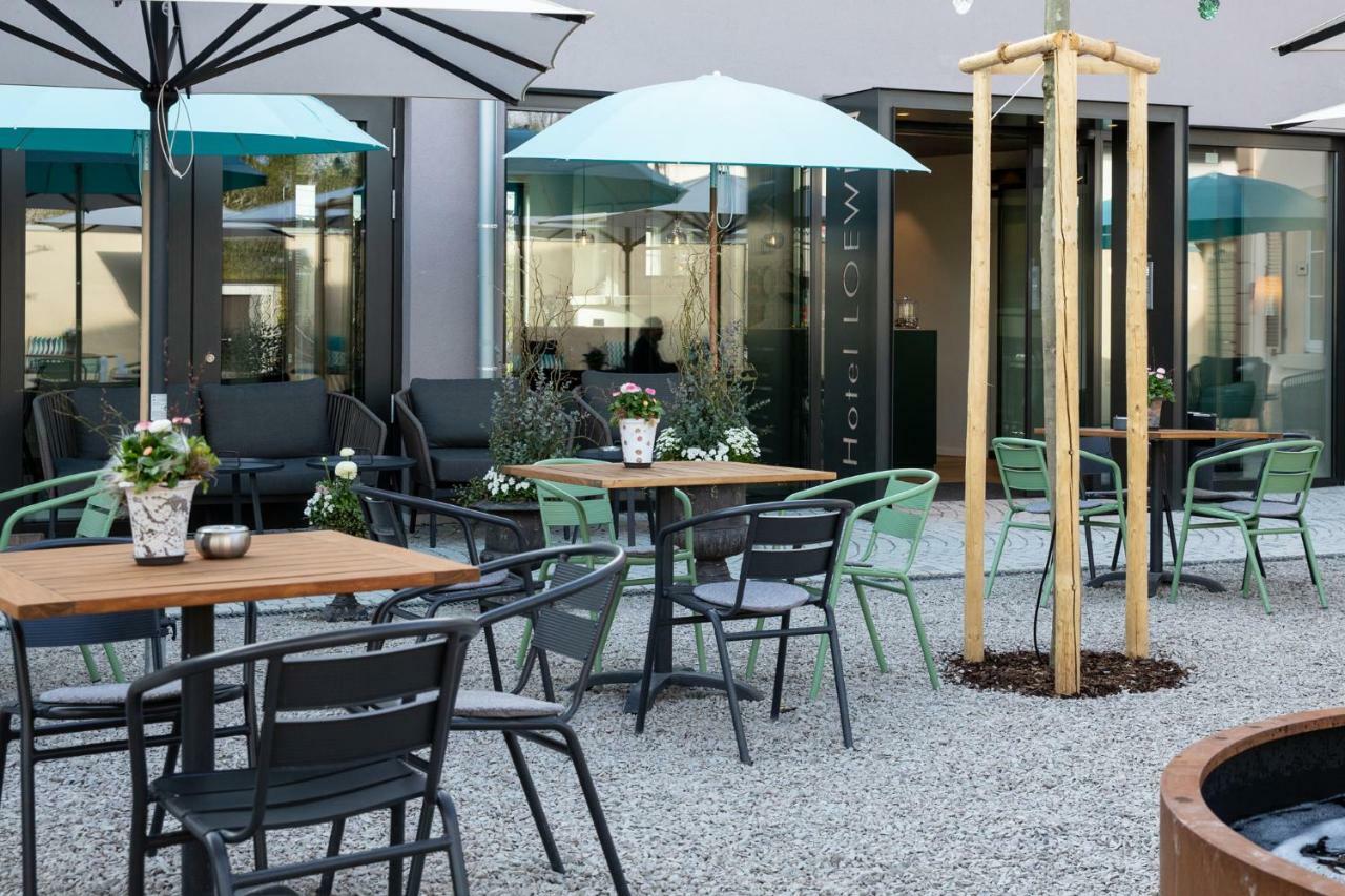 Zum Loewen Hotel Eimeldingen Bagian luar foto